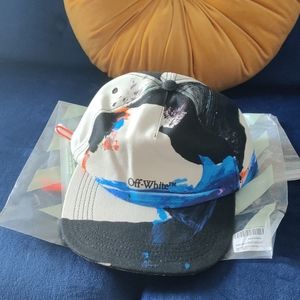 NWT Off-White Brush Strokes Baseball Cap
